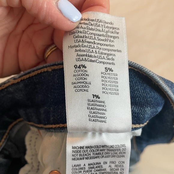 MOTHER Mid Rise Rider in Right On - Picture 5 of 5